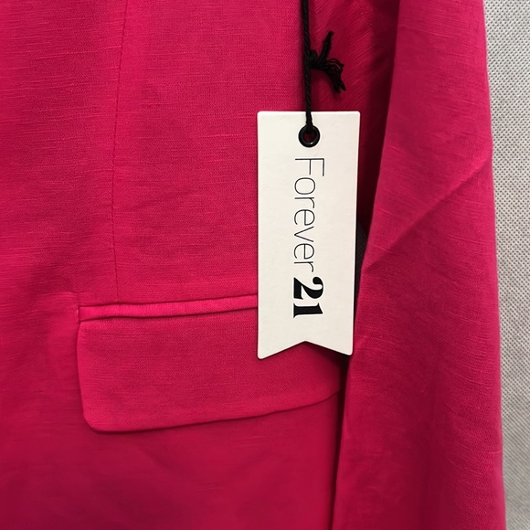 Forever 21 fushia blazer - Picture 3 of 4